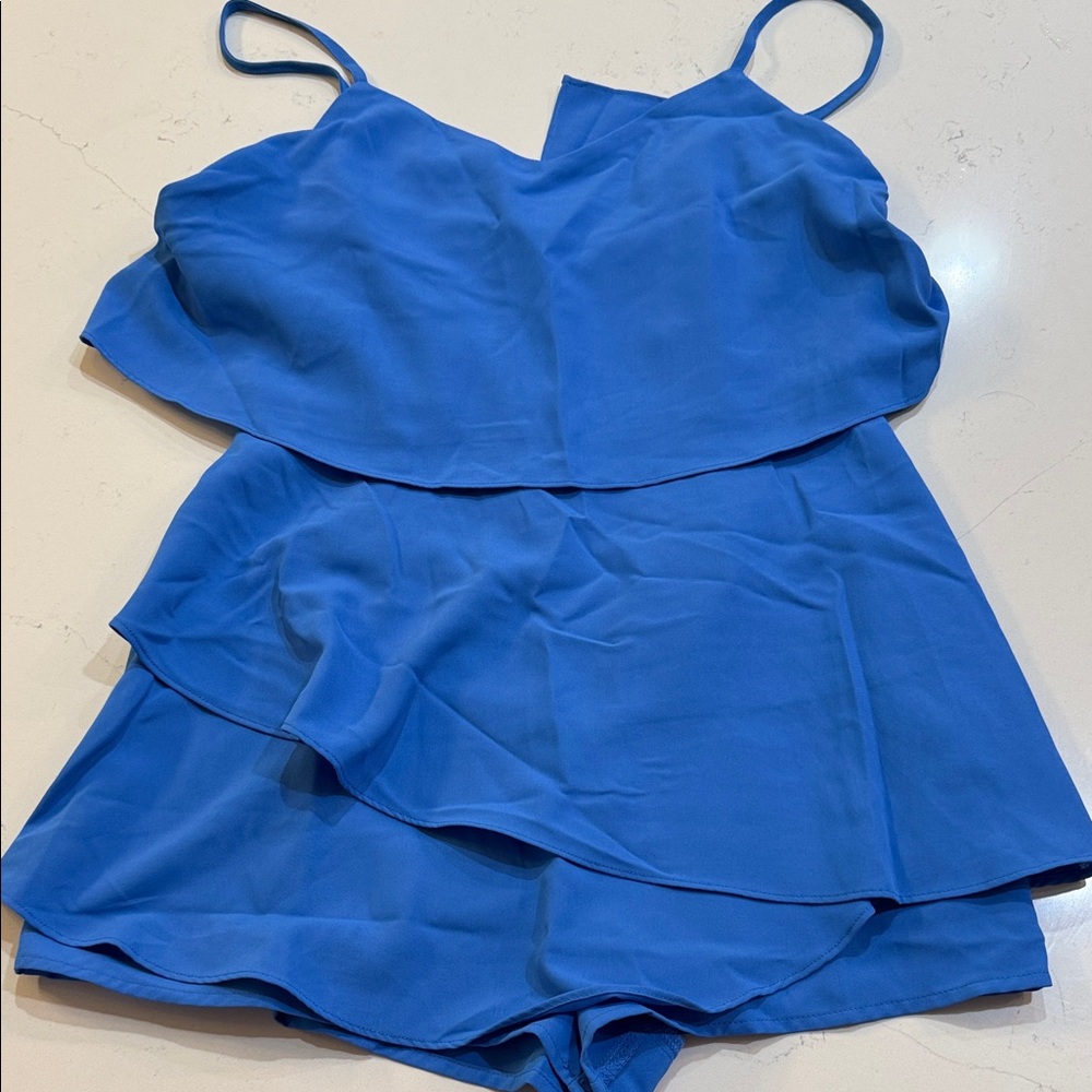 Blue romper